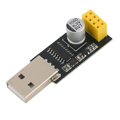 #ad USB to ESP8266 Serial Module TTL Wifi ESP 01 CH340G Developent Board Adapter C $1.50