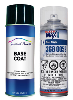 #ad For BMW 324 Oxford Green Met. Aerosol Paint amp; Clear Compatible $55.95