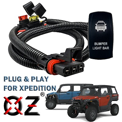 #ad Pulse Power Busbar Plug Wire Kit Bumper Light Rocker Switch Polaris XPEDITION XP $34.99