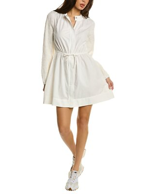 #ad Sea Ny Casey Hand Smocked Belted Mini Dress Women#x27;s $89.99