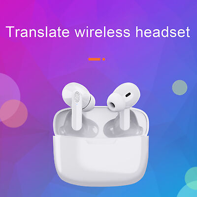 #ad Language Translator Earbuds Supports 114 Languages Real Time High Accuracy $21.35