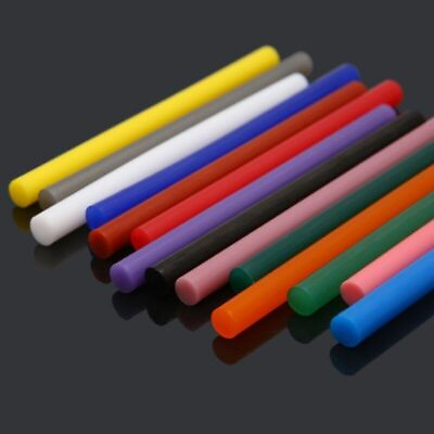 #ad Hot Melt Glue Stick Mix Color 7mm Viscosity For DIY Craft Toy 14pcs 7x100mm $18.94
