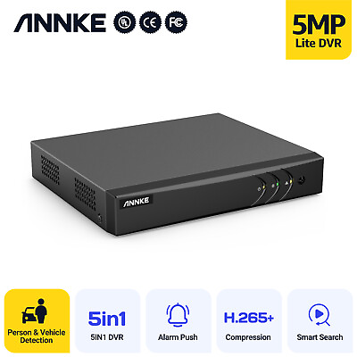 #ad ANNKE H.265 8CH DVR for Video Security Camera System 3K Lite Recorder CCTV Kit $42.45