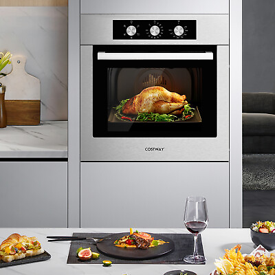 #ad 24quot; Electric Single Wall Oven w 2300W Strong Heating Poweramp;500℉ High Temperature $559.99