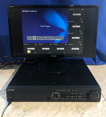 #ad Hikvision 16 Channel Embedded Net DVR DS 7316HQI K4 Partially Tested PLS READ $149.99