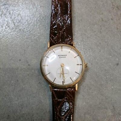 #ad Wittner movement 1956 manual winding watch men#x27;s antique watch From Japan $226.00