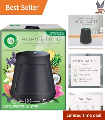 #ad Portable Essential Mist Diffuser Versatile Sandalwood Lavender Coconut $22.49