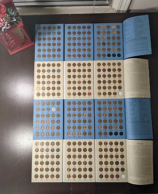 #ad One Completed Lincoln Head Cent Collection Book Number 2 Album 1941 1974 PDS $26.99