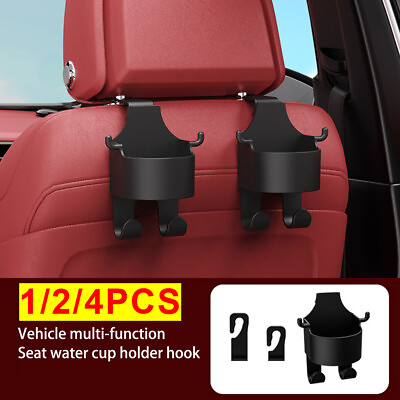 #ad 1 4PC Multifunctional Hook For Car Seat Back Multifunction Car Phone Holder US $7.59