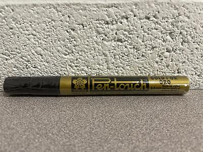 #ad Sakura Pen Touch GOLD 2.0mm Medium Point Permanent Marker SEALED $5.84
