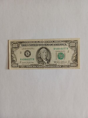 #ad Vintage 100 Dollar Bill $498.00