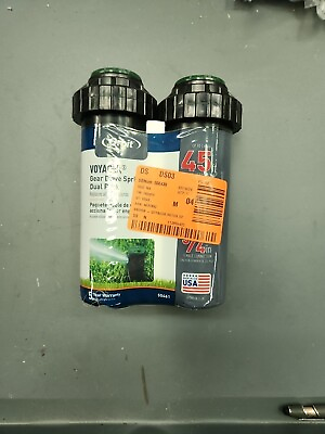 #ad Orbit Voyager 3 4” Female Connect Gear Drive Sprinkler Dual Pack Up to 45#x27; 55461 $15.94