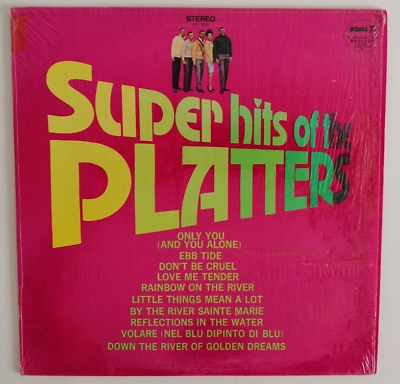 #ad The Super Hits of the Platters Vinyl SPC 323 $5.99
