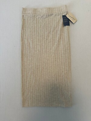 #ad Universal Thread Women Skirt Midi Pencil high rise full elastic waistband Size M $9.98