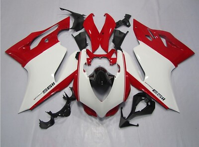 #ad ABS Injection Bodywork Fairing Kits For 2012 2015 Ducati 899 1199 S R Panigale GBP 398.00