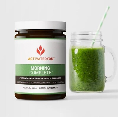 #ad Activated You Morning Complete Daily Wellness Greens Superfood Drink 30 Servings $43.95