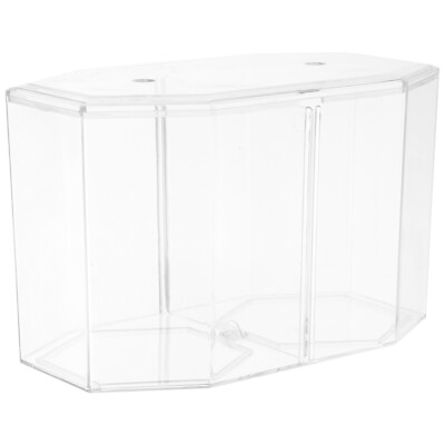 #ad Small Betta Fish Tank with Movable Partition $17.28