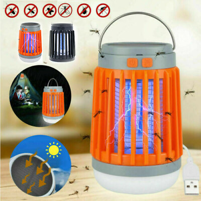 #ad Solar USB Mosquito Killer Light Electronic Fly Insect Zapper Trap Pest Lamp USA $16.69
