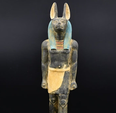 #ad Ancient Egyptian Antiquities BC Anubis God Of The Afterlife Pharaonic Antique BC $242.00