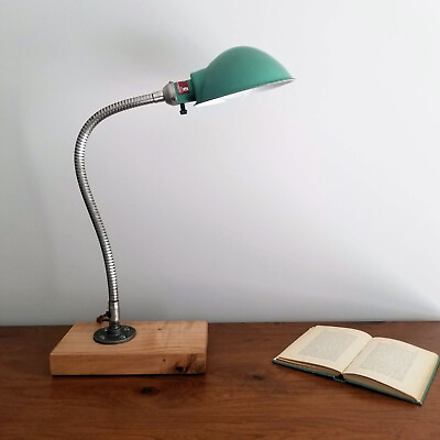 #ad Vintage Industrial Desk Lamp. Steampunk Desk Lamp. Vintage Factory Lamp. $149.00