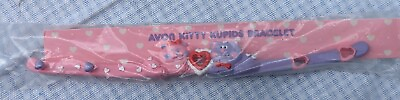 #ad NEW Avon Kids Kitty Kupids Bracelet SEALED VINTAGE 1991 $12.99