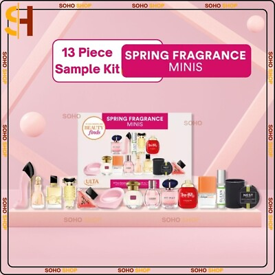 #ad Beauty Finds by Ulta Spring Fragrance Minis 13 Piece Perfume Sample Kit $89.99