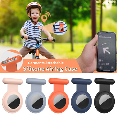 #ad Airtag Pin Holder Case Airtag Hidden Case For Kids Silicone Airtag Covers^ $7.25