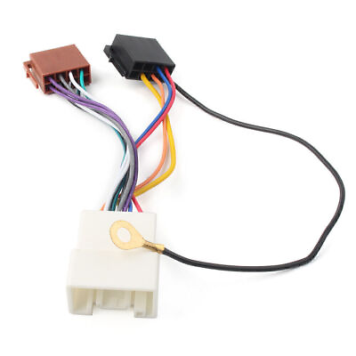 #ad Mitsubishi ISO WIRING HARNESS Stereo Radio Plug Lead Wire Loom Connector Adaptor $11.81