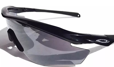 #ad NEW* OAKLEY M2 Frame Black W Grey Lens Baseball Bike Tennis Sunglass 9343 01 $89.88
