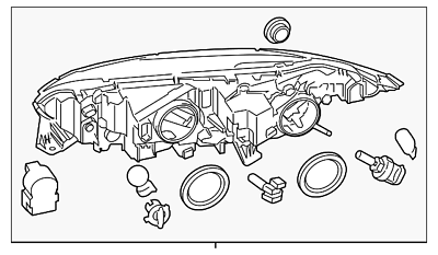 #ad Genuine Ford Composite Assembly DT1Z 13008 N $396.56