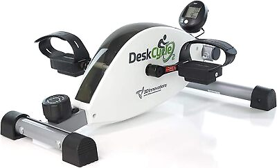 #ad DeskCycle 2 Under Desk Exercise Bike Pedal Exerciser with Adjustable Leg White $107.81