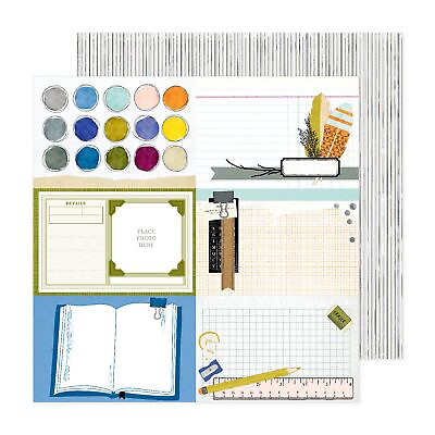 #ad Vicki Boutin Discover Create Double Sided Cardstock 12X12quot; 4X6 25 Pack $24.62