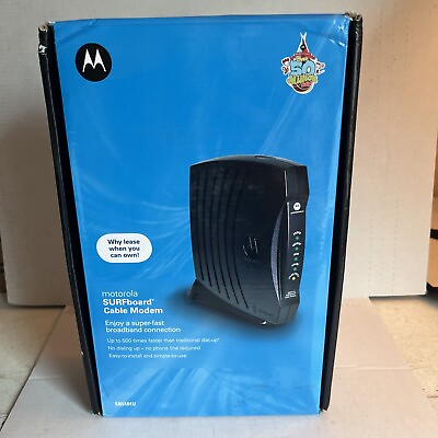 #ad Brand New Motorola SB5101U SURFboard Cable Modem $16.99