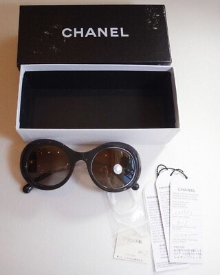 #ad CHANEL Glass Brown with Case Used yo $286.89