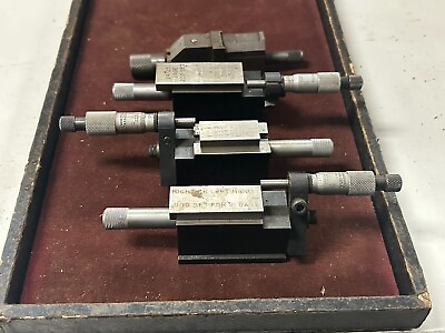 #ad MACHINIST DsK LATHE MILL Tool amp; Die Tool Maker Lot of Chaser Gages Micrometer $135.99