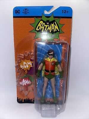 #ad McFarlane Toys Retro 1966 Robin Action Figure Batman Classic TV Series wave 1 $33.99