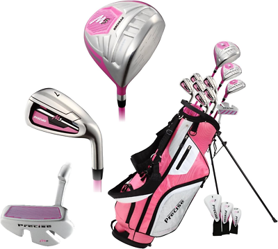 #ad Precise M5 Ladies Womens Complete Right Handed Golf Clubs Set Includes Titanium $370.14