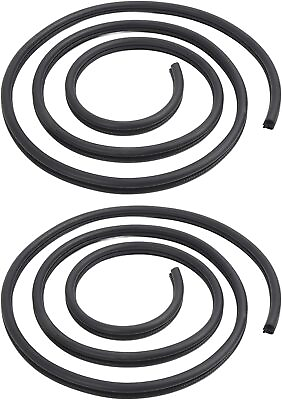 #ad 1 Pair Rubber Door Weatherstrip Seals Fit for Chevy GMC Tahoe Suburban Yukon $122.19
