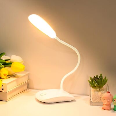 #ad Desk Lamp Portable Rechargeable 3 Color Modes Dimming LED Light Study Bedroom $28.00