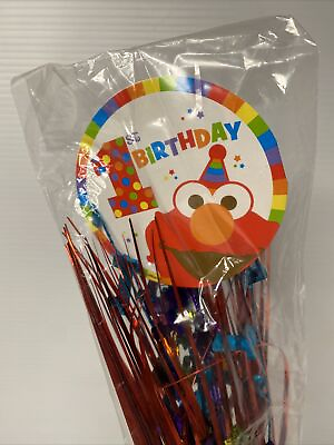 #ad Sesame Street Party Supplies Elmo One 1st Birthday Decorations Tableware Spray AU $12.00