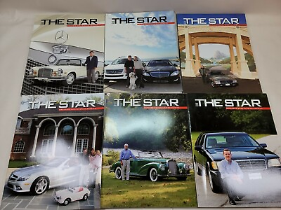#ad Lot of 6 The Star Mercedes Benz 2008 Magazine Full Year Jan to Dec Star#9 $29.99