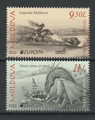 #ad Moldova 2022 CEPT Europa 2 MNH stamps $2.29