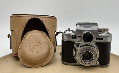 #ad Bolsey Model C 35 mm twin lens reflex film camera Wollensak 44mm f 3.2 $74.95