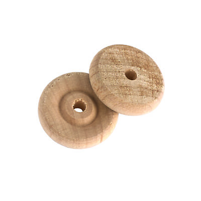 #ad Wooden Toy Wheels 3 4quot; Dia 3 16quot; W 1 8quot; Axle Hole 12 pack $2.99