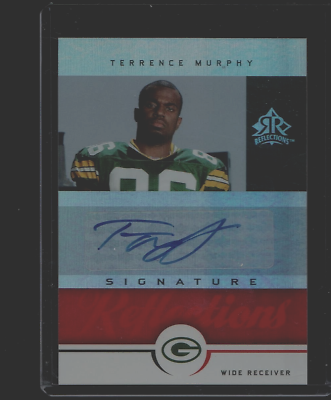 #ad Terrence Murphy Packers 2005 UD Signature Reflections Autograph SR TE Mint $2.63