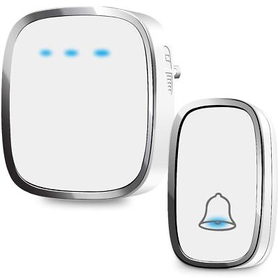 #ad Wireless Doorbell Plug and Play Waterproof Door Bell Kit; $13.99