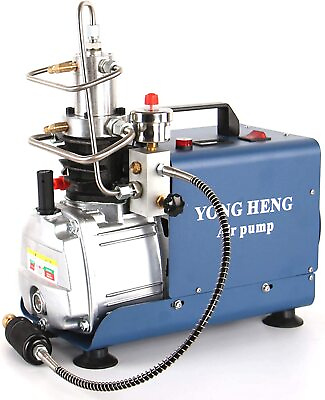 #ad YONG HENG 4500PSI 30Mpa High Pressure PCP Air Compressor Pump Rifle Airgun Scuba $240.50