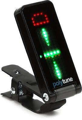 #ad TC Electronic PolyTune Clip Black Clip on Polyphonic Tuner $49.00