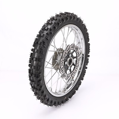 #ad 14quot; Front Wheel Rim Tire Assembly 60 100 14 FOR pit Bike SSR 125cc Apollo Taotao $95.14