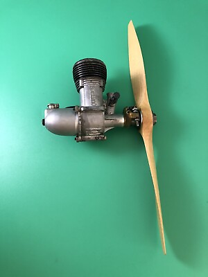 #ad Torpedo 32 Rc CL Vintage Engine With Propeller amp; Tank Great Compression VB5 $120.00